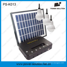 4W Solar Panel 3*1W LED Bulbs Solar Power Kit From China Solar Home Light